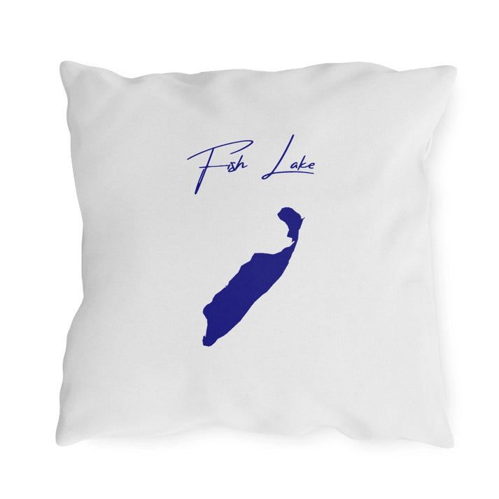 Utah  Fish  Lake  Outdoor  Pillow  back  position  view  from  back  18  x  18.webp
