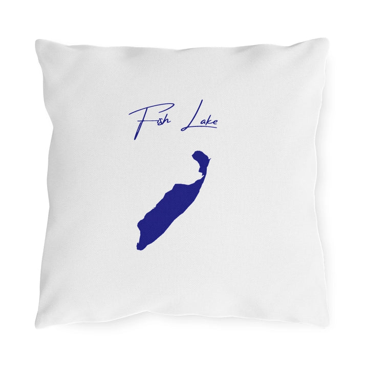 Utah  Fish  Lake  Outdoor  Pillow  front  position  view  from  front  16  x  16.webp