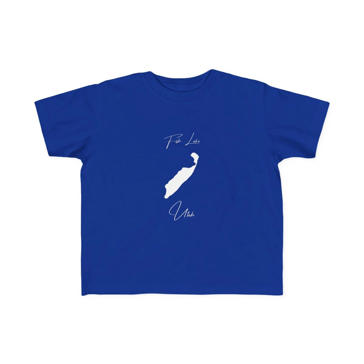 Utah  Fish  Lake  Toddler  T-shirt  front  position  view  from  front  royal.webp