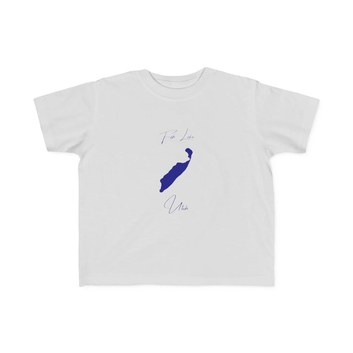 Utah  Fish  Lake  Toddler  T-shirt  front  position  view  from  front  silver.webp