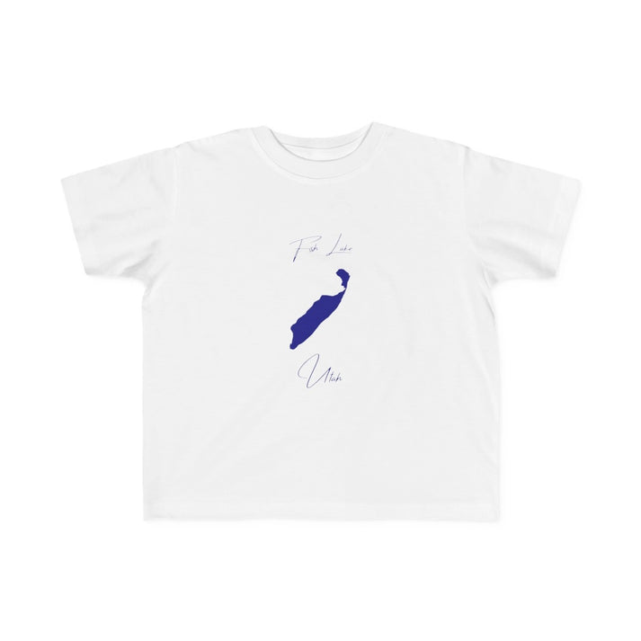 Utah  Fish  Lake  Toddler  T-shirt  front  position  view  from  front  white.webp