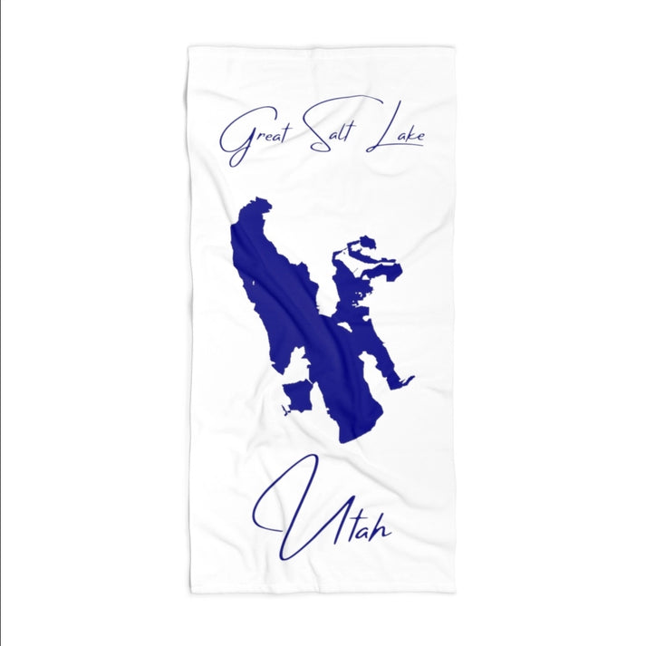 Utah  Great  Salt  Lake  Beach  Towel  front  position  view  from  front  36  x  72.webp