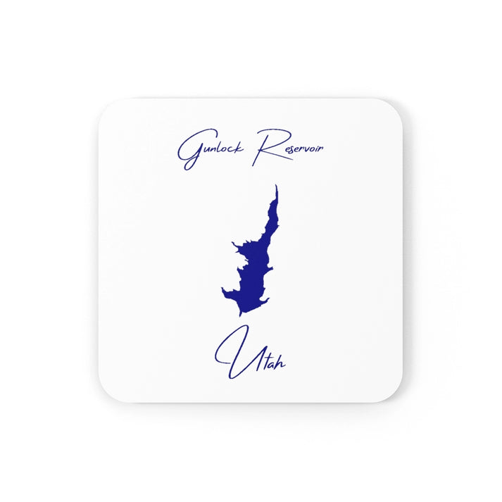 Utah  Gunlock  Reservoir  Coaster  Set  front  position  view  from  front  3.75  x  3.75.webp