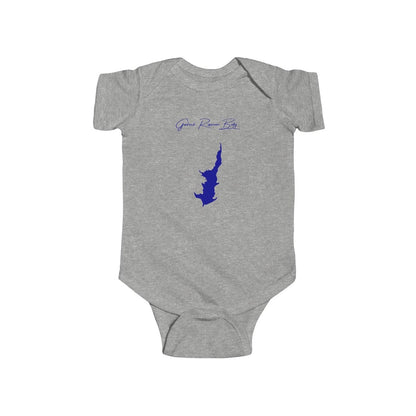 Utah  Gunlock  Reservoir  Onesie  front  position  view  from  front  heather.webp