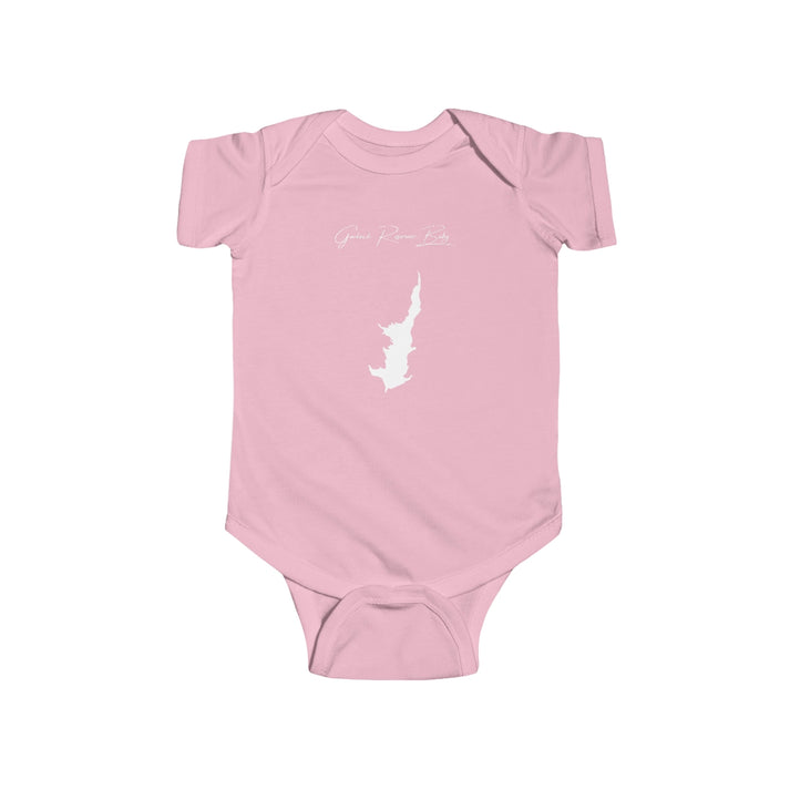 Utah  Gunlock  Reservoir  Onesie  front  position  view  from  front  pink.webp