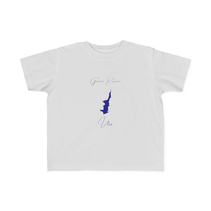 Utah  Gunlock  Reservoir  Toddler  T-shirt  front  position  view  from  front  silver.webp