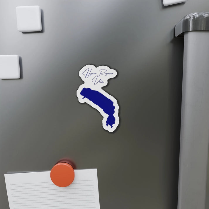 Utah  Hyrum  Reservoir  Die  Cut  Magnet  front  position  view  from  context-1  4  x  4.webp