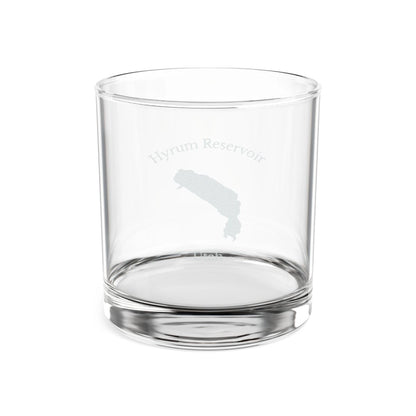 Utah  Hyrum  Reservoir  Engraved  Whiskey  Glass  other  position  view  from  front  10.5oz.webp