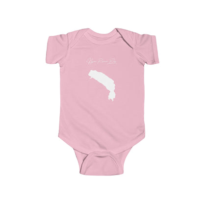 Utah  Hyrum  Reservoir  Onesie  front  position  view  from  front  pink.webp