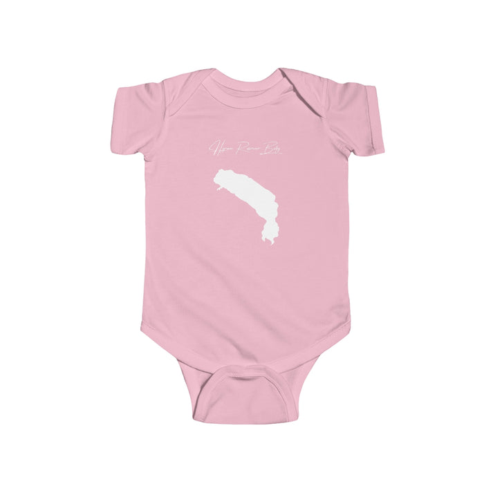 Utah  Hyrum  Reservoir  Onesie  front  position  view  from  front  pink.webp