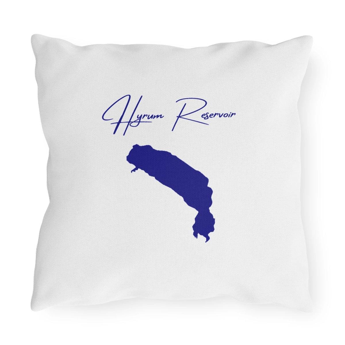 Utah  Hyrum  Reservoir  Outdoor  Pillow  back  position  view  from  back  16  x  16.webp