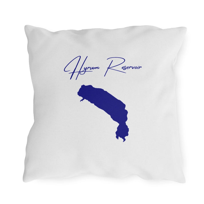 Utah  Hyrum  Reservoir  Outdoor  Pillow  back  position  view  from  back  18  x  18.webp