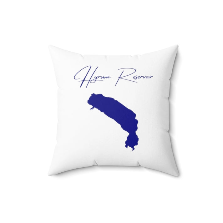 Utah  Hyrum  Reservoir  Pillow  front  position  view  from  back  16  x  16.webp