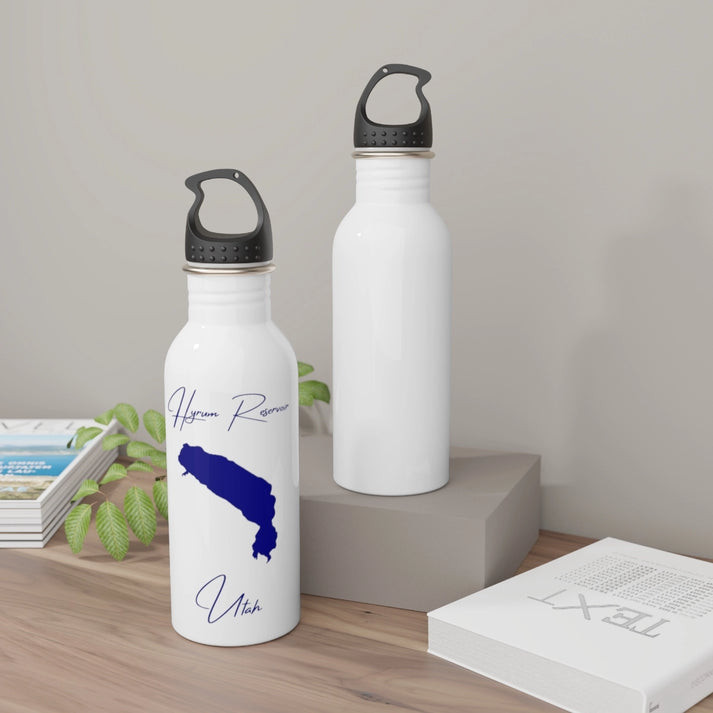 Utah  Hyrum  Reservoir  Water  bottle  other  position  view  from  context-2  white.webp