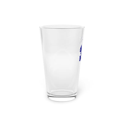 Utah  Jordanelle  Reservoir  16oz  Pint  Glass  front  position  view  from  left  16oz.webp