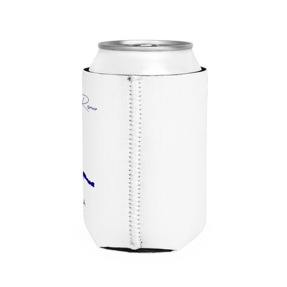 Utah  Jordanelle  Reservoir  Can  Koozie  all  position  view  from  right  white.webp