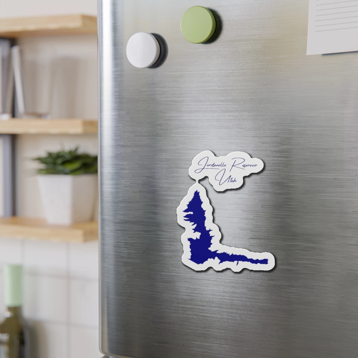 Utah  Jordanelle  Reservoir  Die  Cut  Magnet  front  position  view  from  context-2  4  x  4.webp