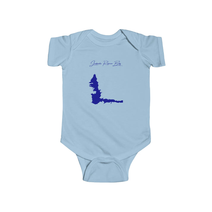 Utah  Jordanelle  Reservoir  Onesie  front  position  view  from  front  light  blue.webp