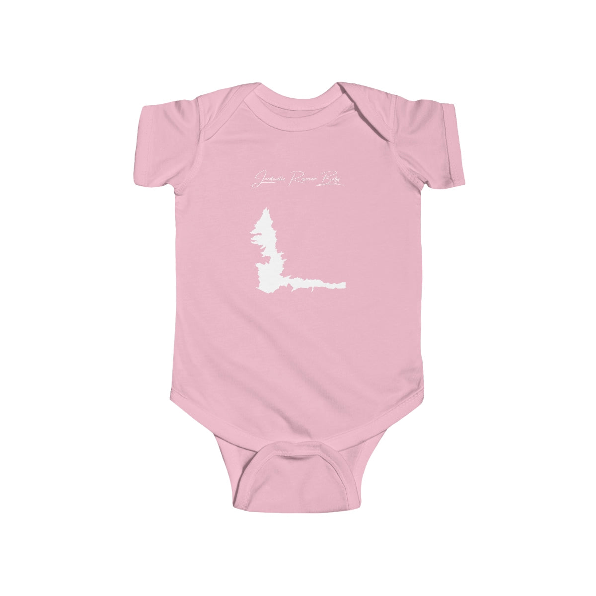 Utah  Jordanelle  Reservoir  Onesie  front  position  view  from  front  pink.webp