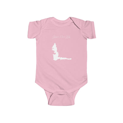Utah  Jordanelle  Reservoir  Onesie  front  position  view  from  front  pink.webp