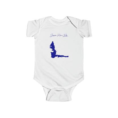 Utah  Jordanelle  Reservoir  Onesie  front  position  view  from  front  white.webp