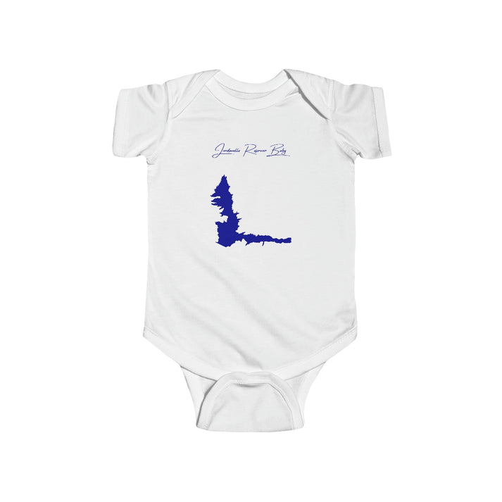 Utah  Jordanelle  Reservoir  Onesie  front  position  view  from  front  white.webp