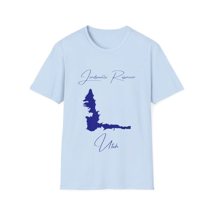 Utah  Jordanelle  Reservoir  T-shirt  front  position  view  from  front  light  blue.webp