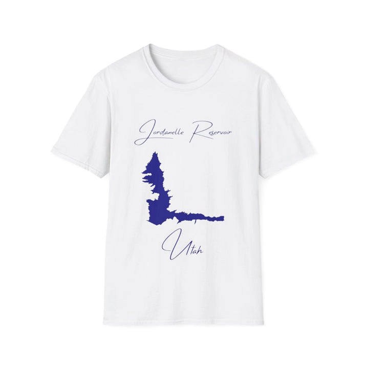 Utah  Jordanelle  Reservoir  T-shirt  front  position  view  from  front  white.webp