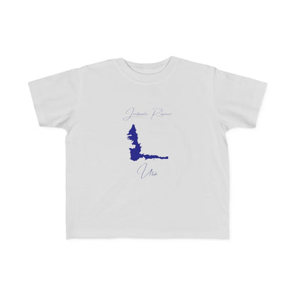 Utah  Jordanelle  Reservoir  Toddler  T-shirt  front  position  view  from  front  silver.webp