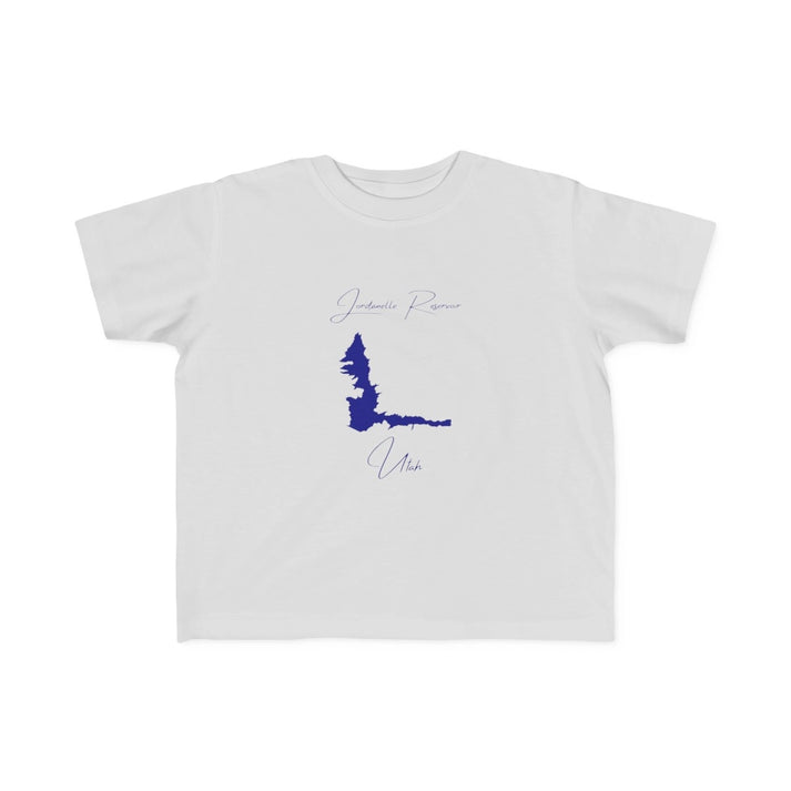 Utah  Jordanelle  Reservoir  Toddler  T-shirt  front  position  view  from  front  silver.webp