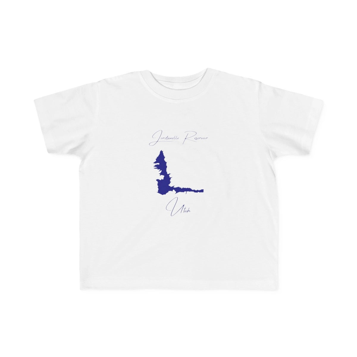 Utah  Jordanelle  Reservoir  Toddler  T-shirt  front  position  view  from  front  white.webp
