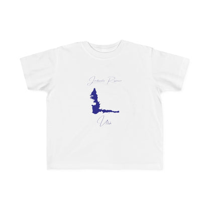 Utah  Jordanelle  Reservoir  Toddler  T-shirt  front  position  view  from  front  white.webp