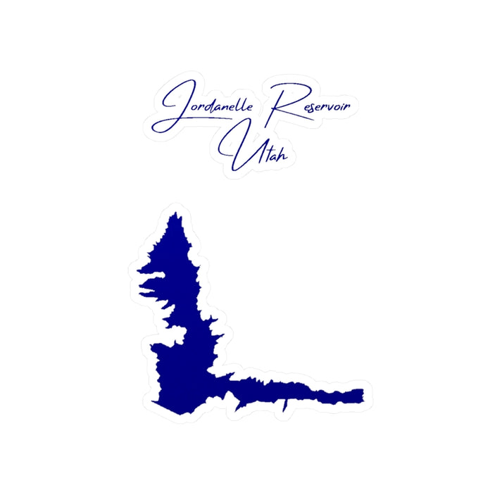 Utah  Jordanelle  Reservoir  Vinyl  Decal  other  position  view  from  front  4  x  6.webp