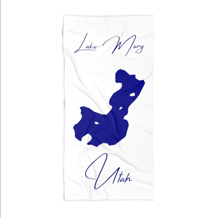Utah  Lake  Mary  Beach  Towel  front  position  view  from  front  36  x  72.webp