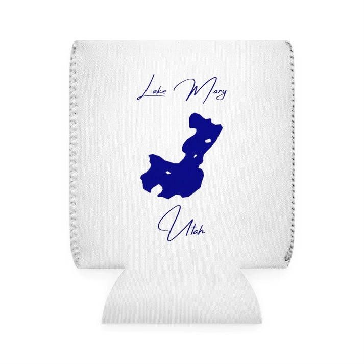 Utah  Lake  Mary  Can  Koozie  front  position  view  from  front-1  white.webp