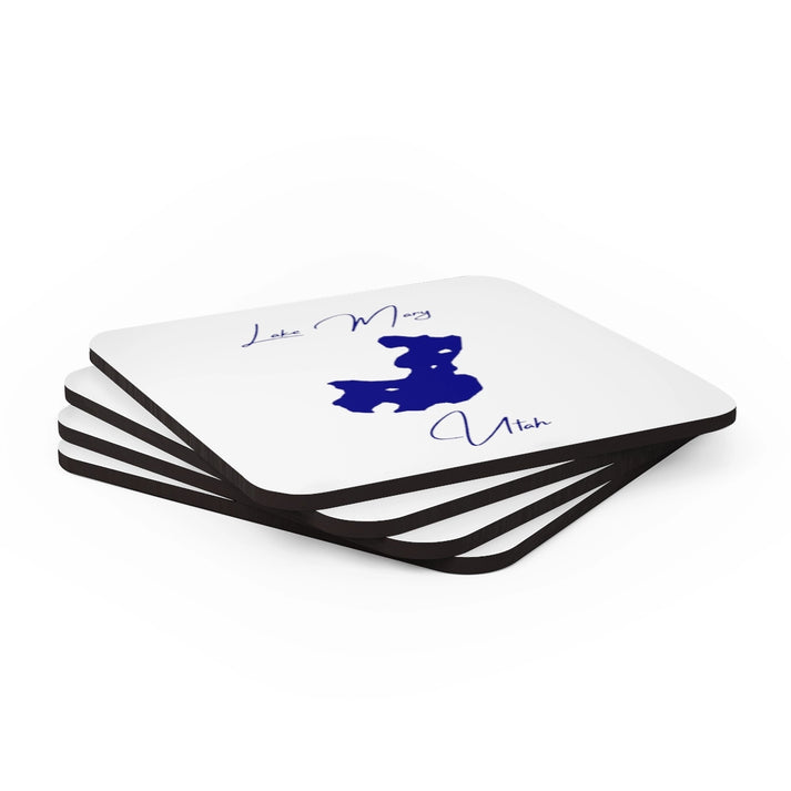 Utah  Lake  Mary  Coaster  Set  front  position  view  from  stacked  3.75  x  3.75.webp