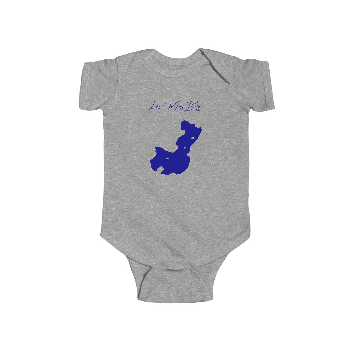 Utah  Lake  Mary  Onesie  front  position  view  from  front  heather.webp