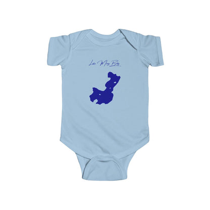 Utah  Lake  Mary  Onesie  front  position  view  from  front  light  blue.webp