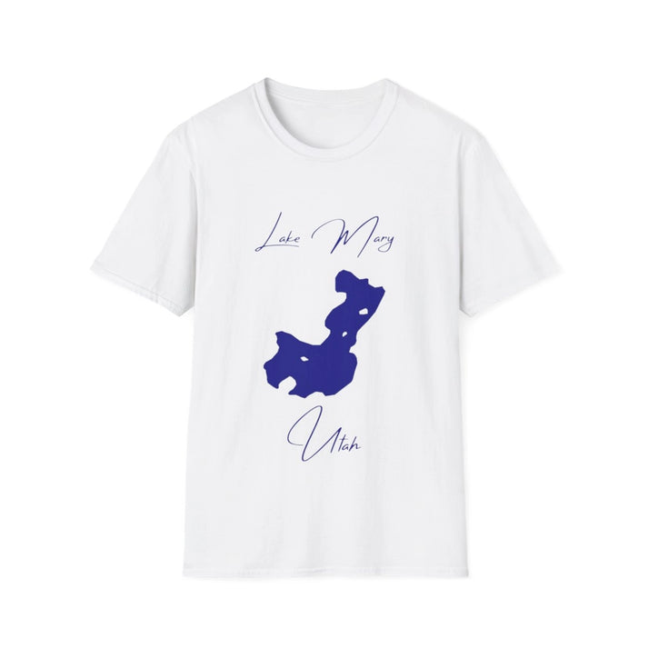 Utah  Lake  Mary  T-shirt  front  position  view  from  front  white.webp