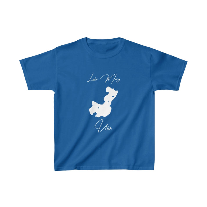 Utah  Lake  Mary  Youth  T-shirt  front  position  view  from  front  royal.webp