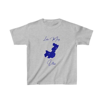 Utah  Lake  Mary  Youth  T-shirt  front  position  view  from  front  sport  grey.webp