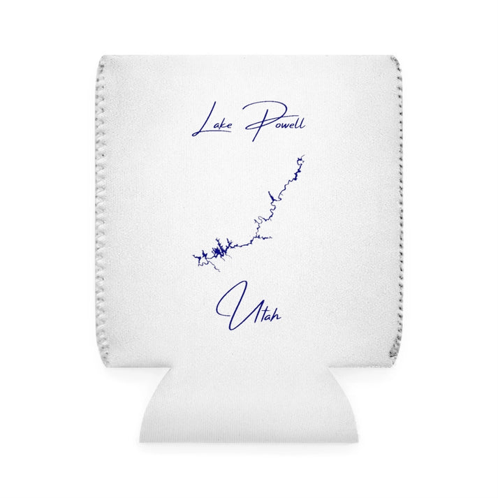 Utah  Lake  Powell  Can  Koozie  front  position  view  from  front-1  white.webp
