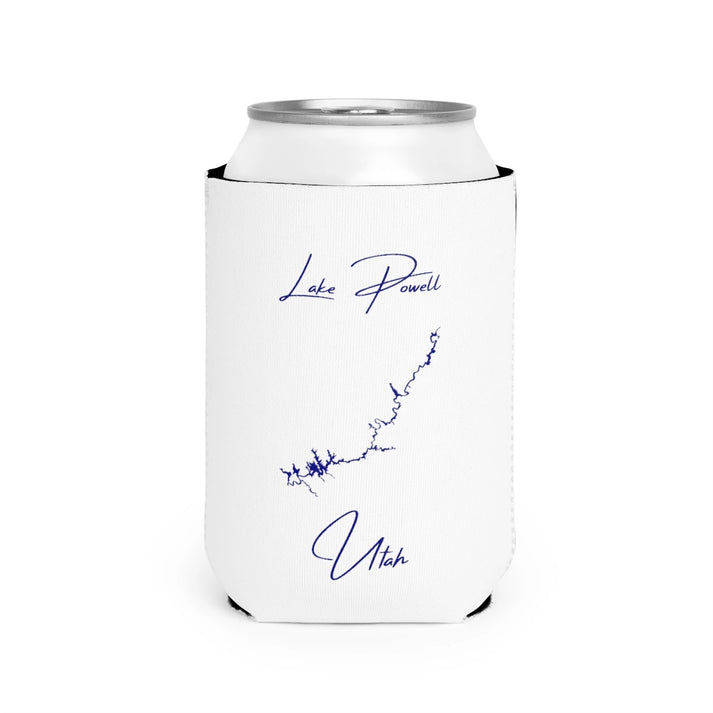 Utah  Lake  Powell  Can  Koozie  front  position  view  from  front-2  white.webp