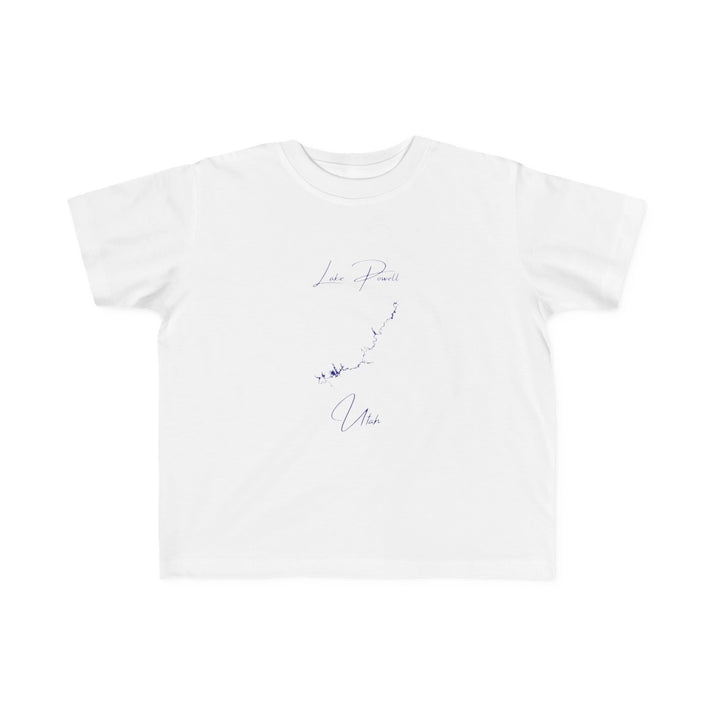 Utah  Lake  Powell  Toddler  T-shirt  front  position  view  from  front  white.webp