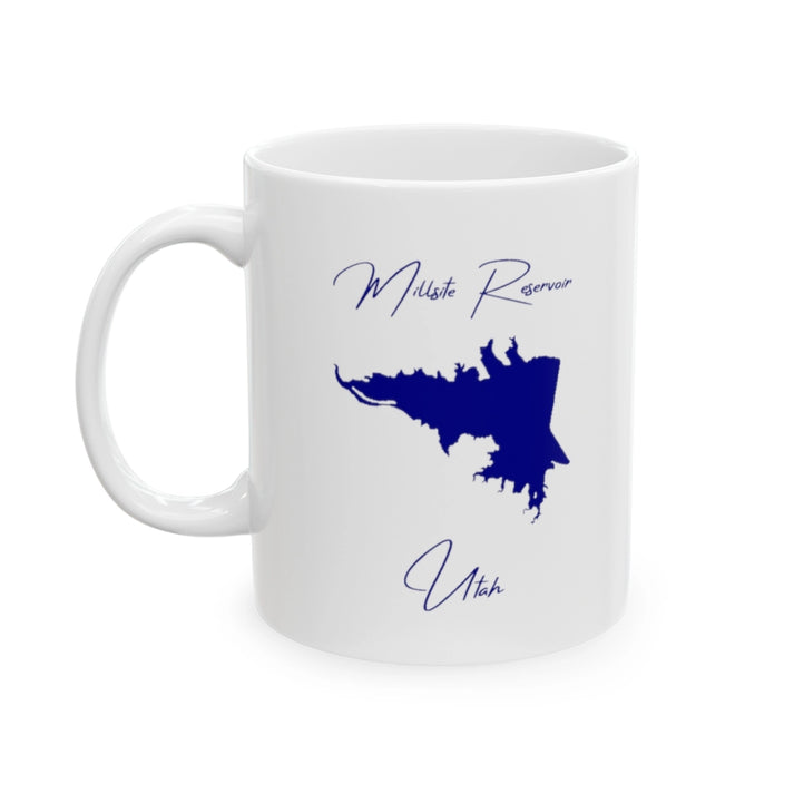 Utah  Millsite  Reservoir  Ceramic  Mug  other  position  view  from  left  11oz.webp