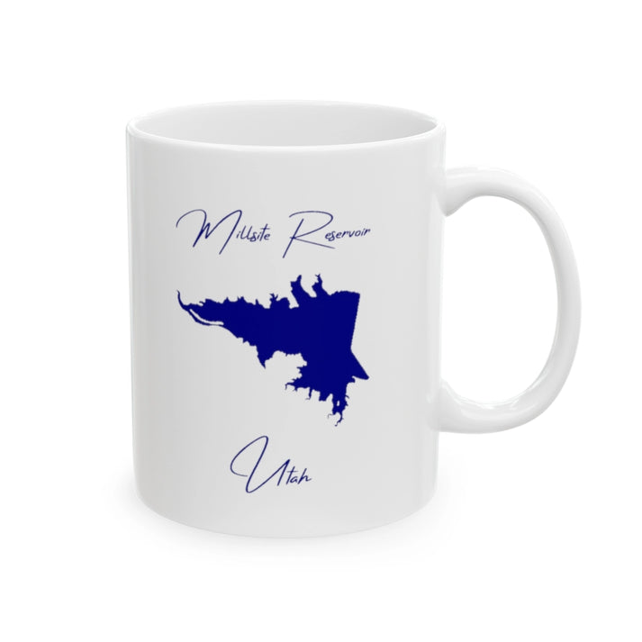 Utah  Millsite  Reservoir  Ceramic  Mug  other  position  view  from  right  11oz.webp