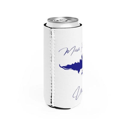 Utah  Millsite  Reservoir  Slim  Can  Koozie  all  position  view  from  right  white.webp