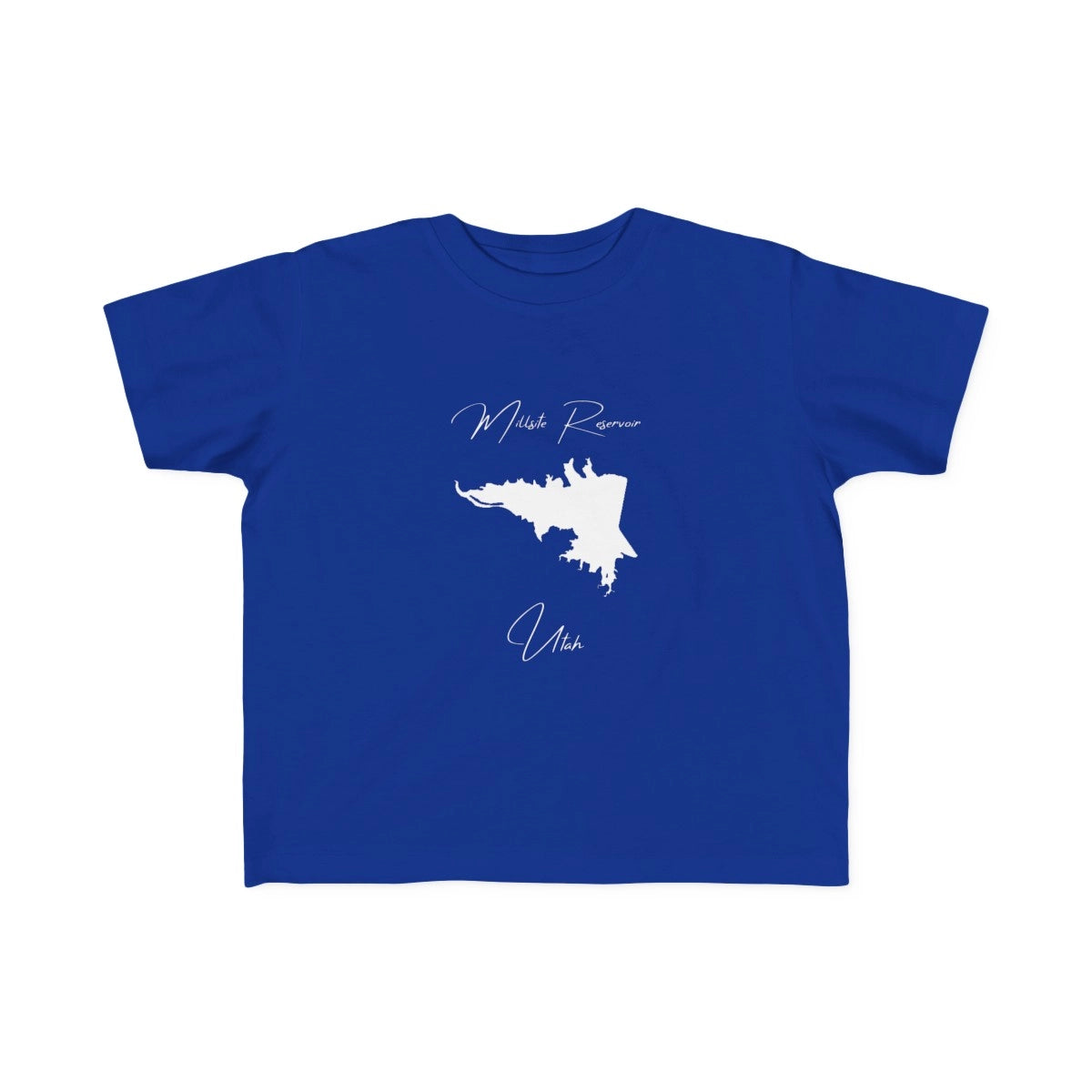 Utah  Millsite  Reservoir  Toddler  T-shirt  front  position  view  from  front  royal.webp