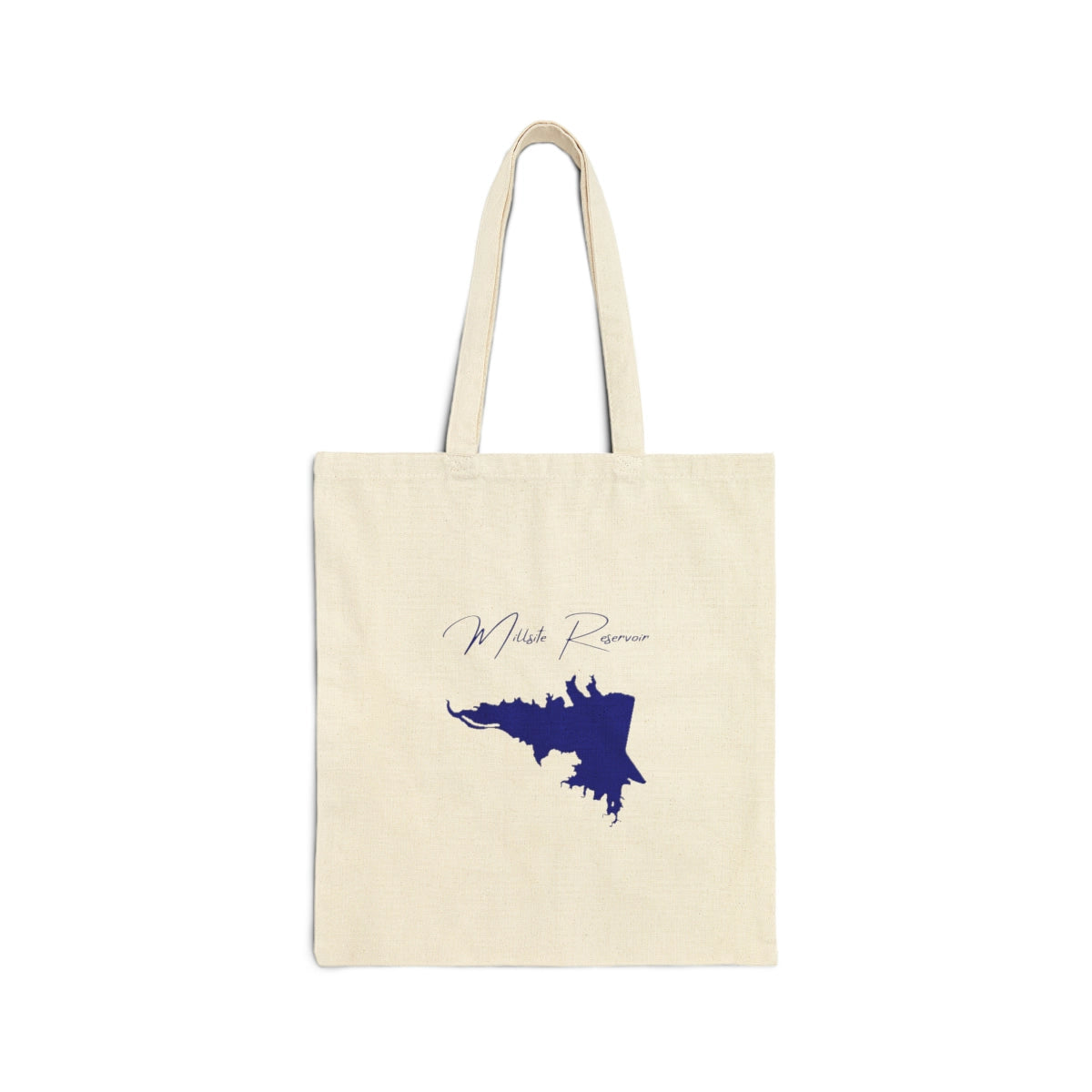 Utah  Millsite  Reservoir  Tote  Bag  front  position  view  from  front  15  x  16.webp