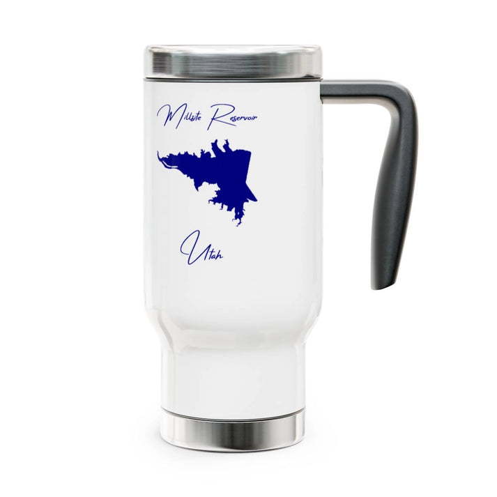 Utah  Millsite  Reservoir  Travel  Mug  other  position  view  from  right  14oz.webp